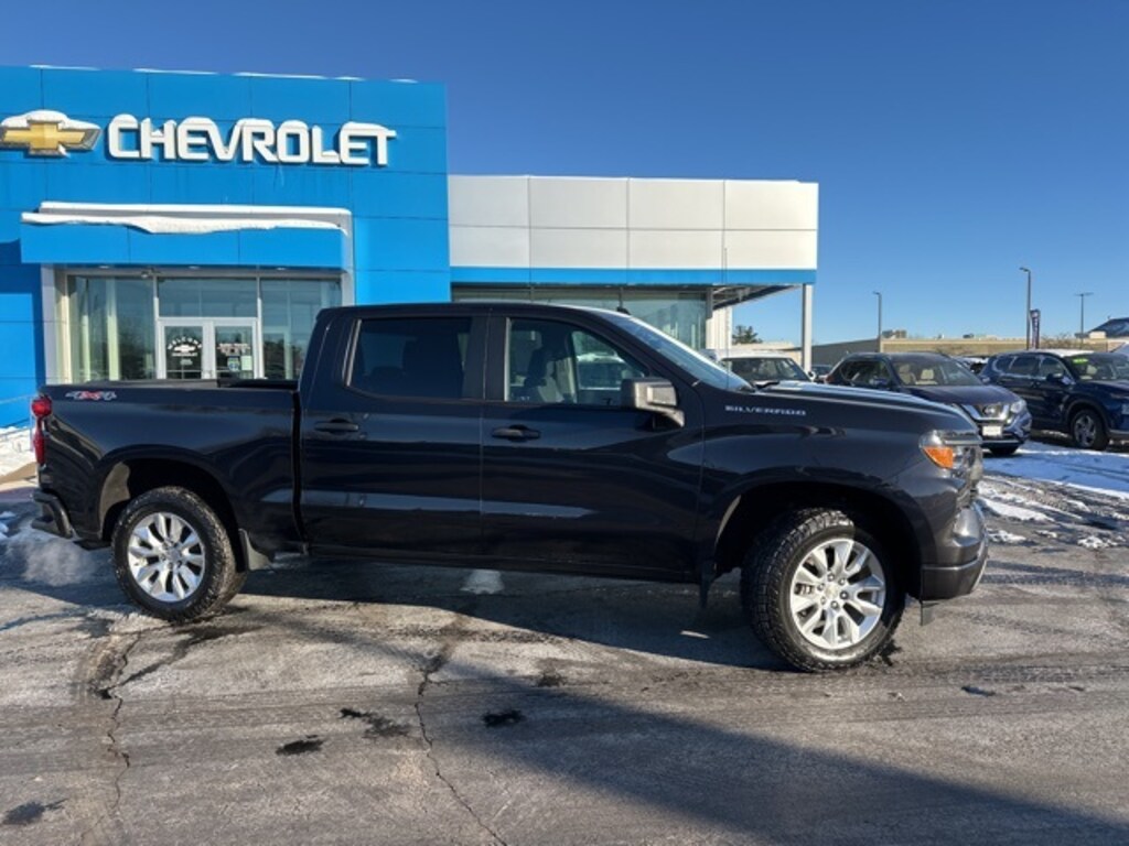 Used 2022 Chevrolet Silverado 1500 Custom Truck Crew Cab