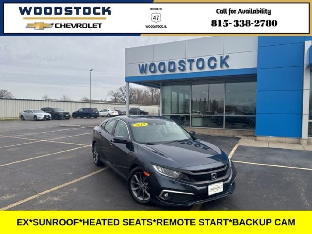 Used 2019 Honda Civic EX Sedan