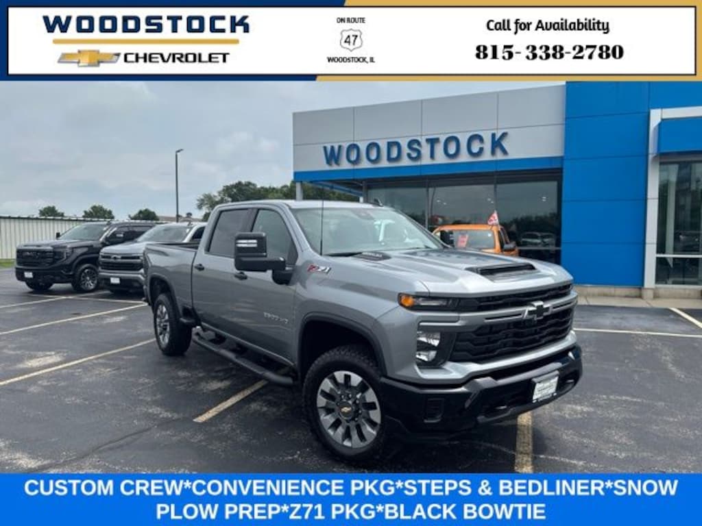 New 2026 Chevrolet Silverado 2500 HD Custom Truck Crew Cab