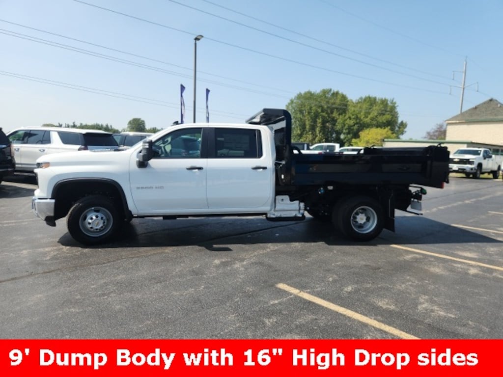 New 2024 Chevrolet Silverado 3500 HD Chassis Work Truck Truck Crew Cab