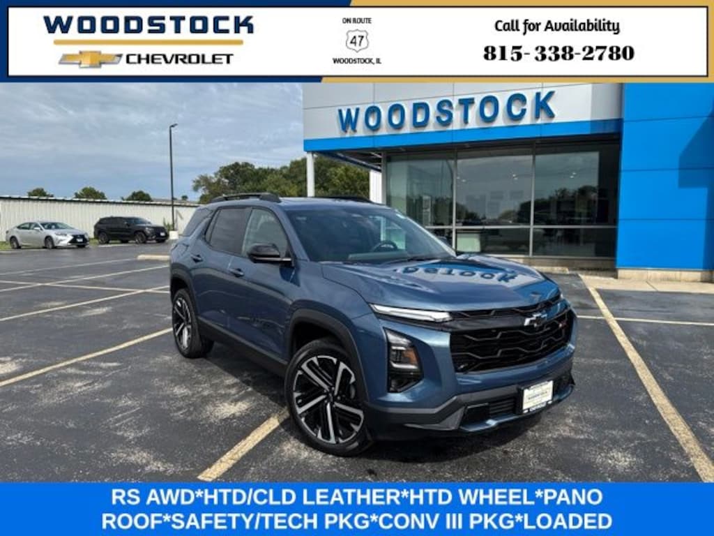 New 2027 Chevrolet Equinox RS SUV