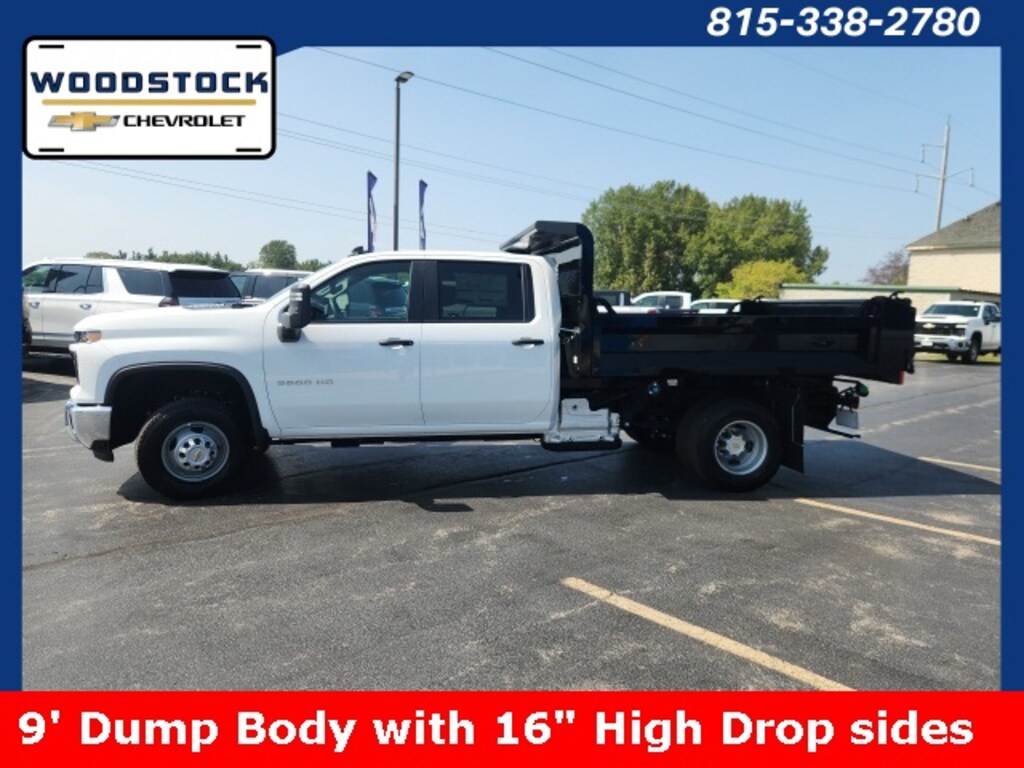 New 2024 Chevrolet Silverado 3500 HD Chassis Work Truck Truck Crew Cab