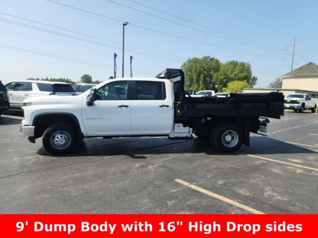 Used 2024 Chevrolet Silverado 3500 HD Chassis Work Truck Truck Crew Cab