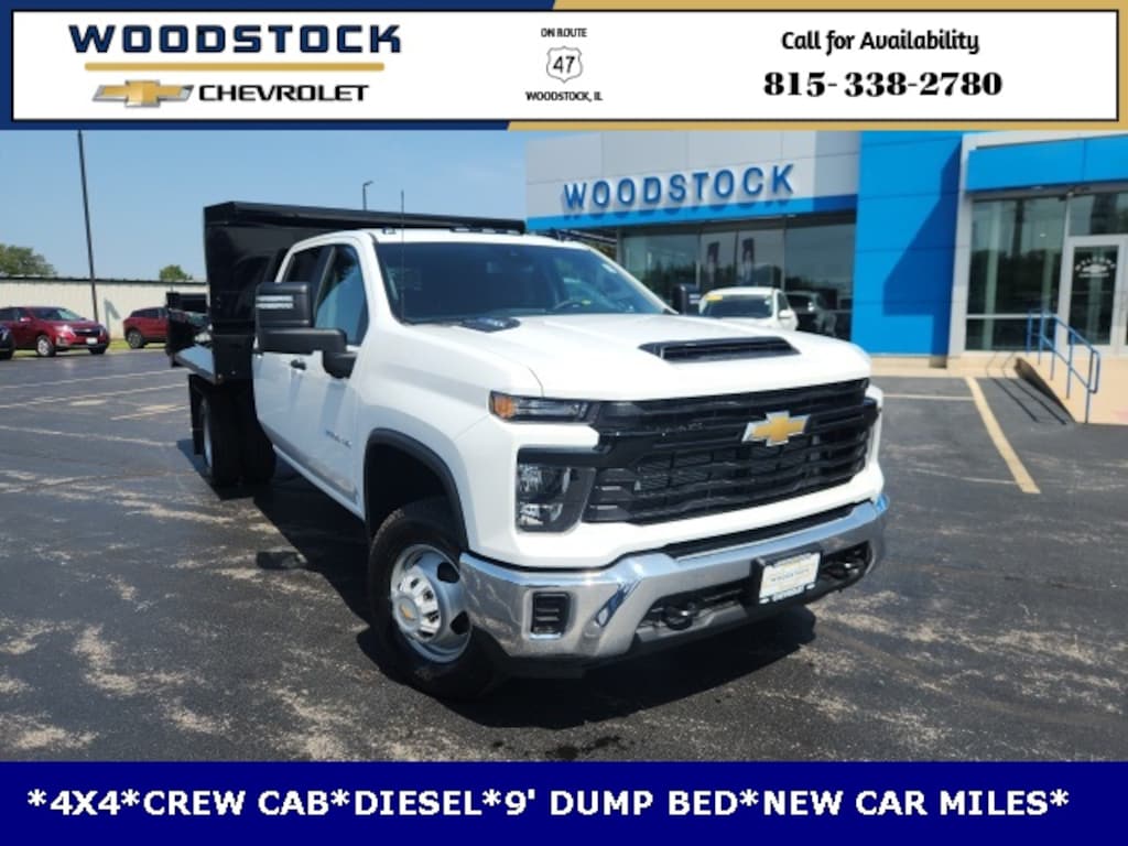 Used 2024 Chevrolet Silverado 3500 HD Chassis Work Truck Truck Crew Cab