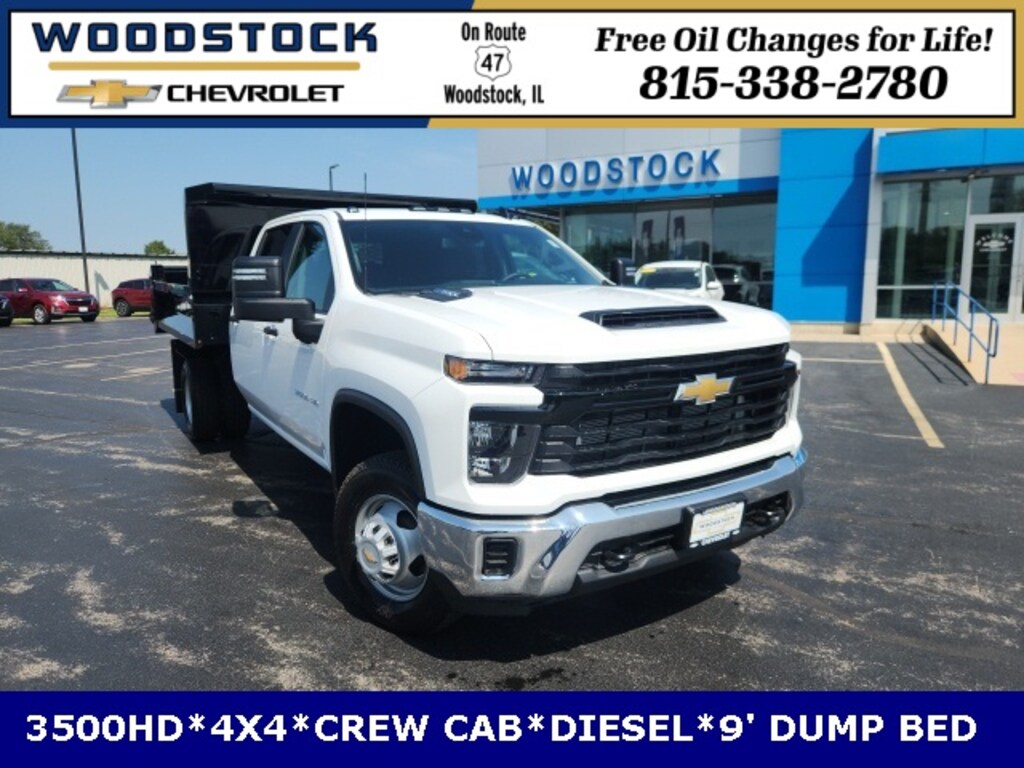 New 2024 Chevrolet Silverado 3500 HD Chassis Work Truck Truck Crew Cab