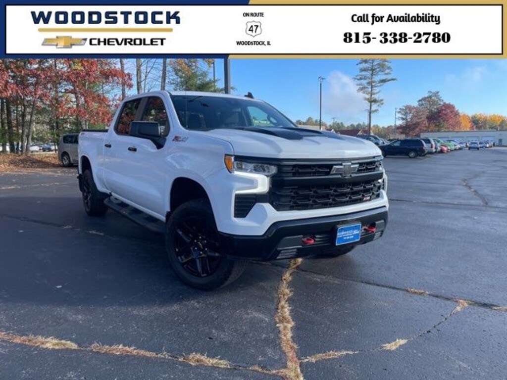 Used 2022 Chevrolet Silverado 1500 LT Trail Boss Truck Crew Cab
