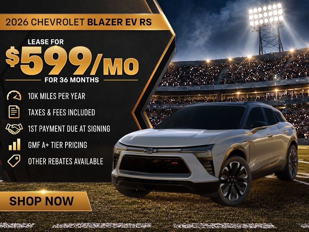 New 2026 Chevrolet Blazer EV RS SUV