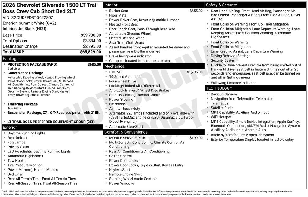 2026 Chevrolet Silverado 1500 LT Trail Boss - Photo 15