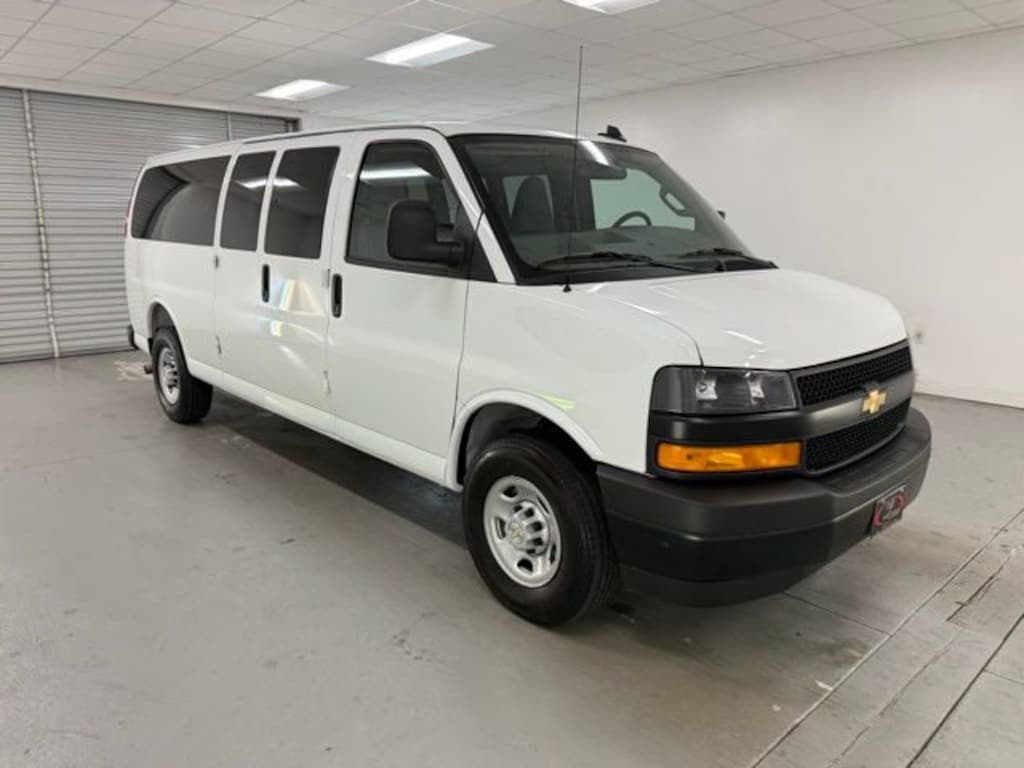 Used 2025 Chevrolet Express Passenger 3500 1LS Van Extended Passenger Van
