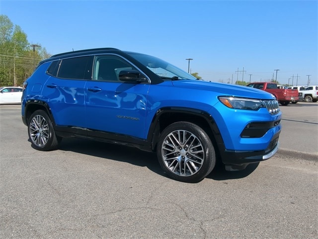 Used 2022 Jeep Compass Limited with VIN 3C4NJDCB7NT221564 for sale in Vidalia, GA