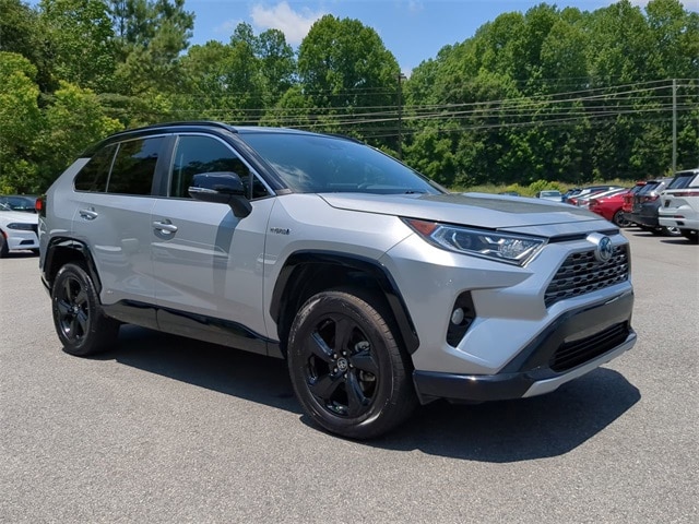 Used 2019 Toyota RAV4 XSE with VIN 2T3EWRFVXKW012439 for sale in Vidalia, GA