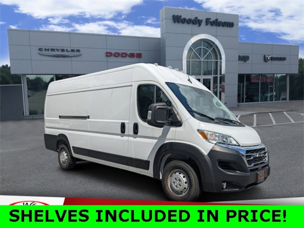 New 2023 Ram ProMaster PROMASTER 3500 CARGO VAN HIGH ROOF 159' WB EXT Cargo Van