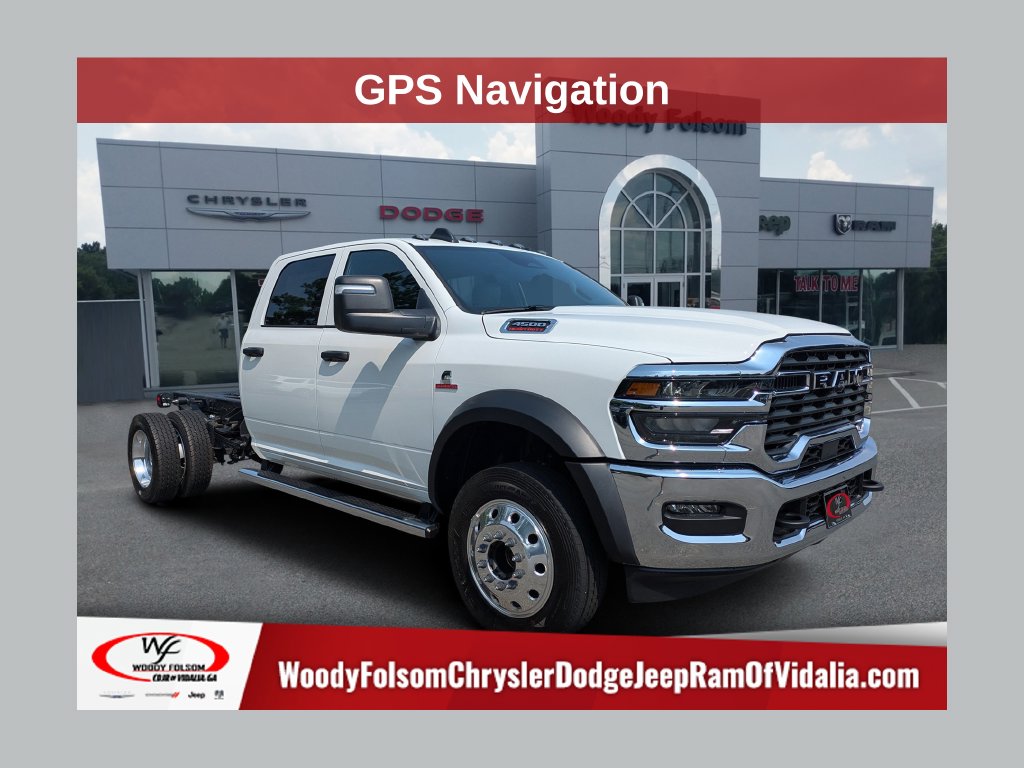 New 2026 Ram 4500 Chassis Cab TRADESMAN CREW 4X4 60' CA Pickup