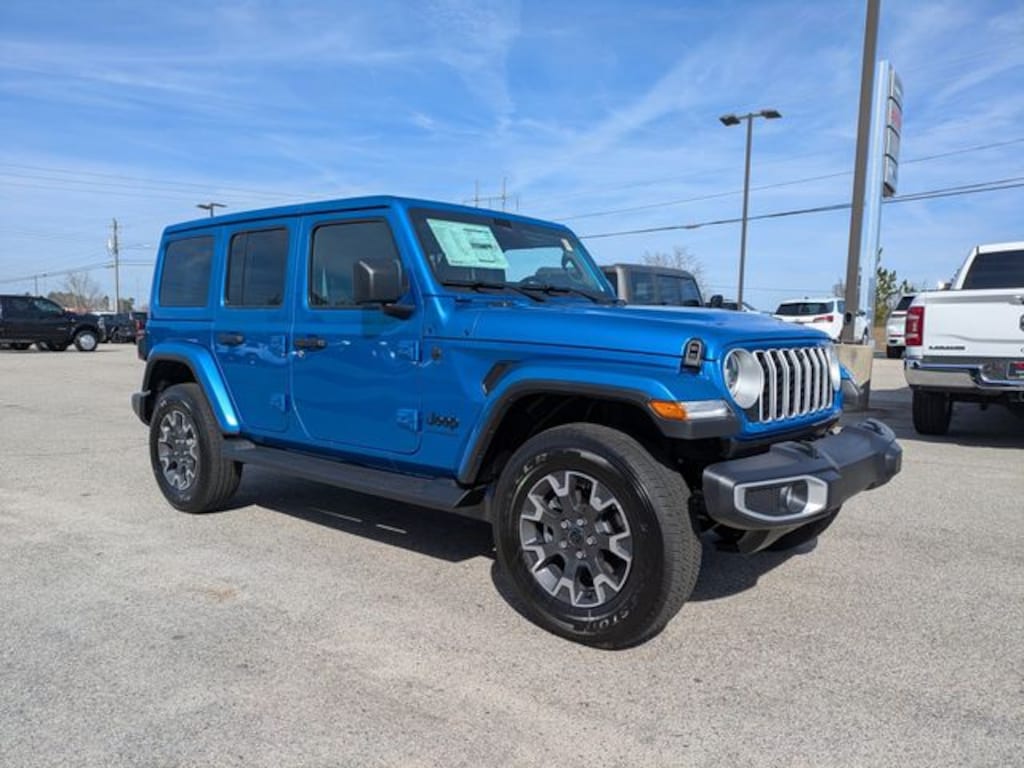 New 2026 Jeep Wrangler 4-DOOR SAHARA Sport Utility