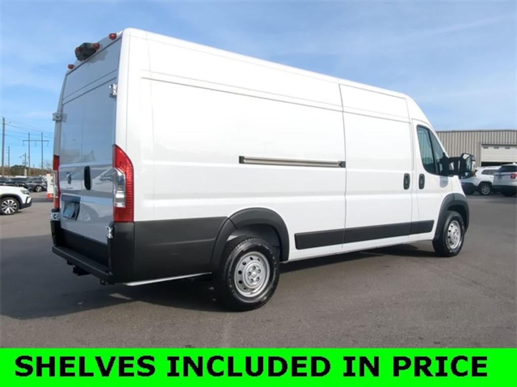New 2023 Ram ProMaster PROMASTER 3500 CARGO VAN HIGH ROOF 159' WB EXT Cargo Van