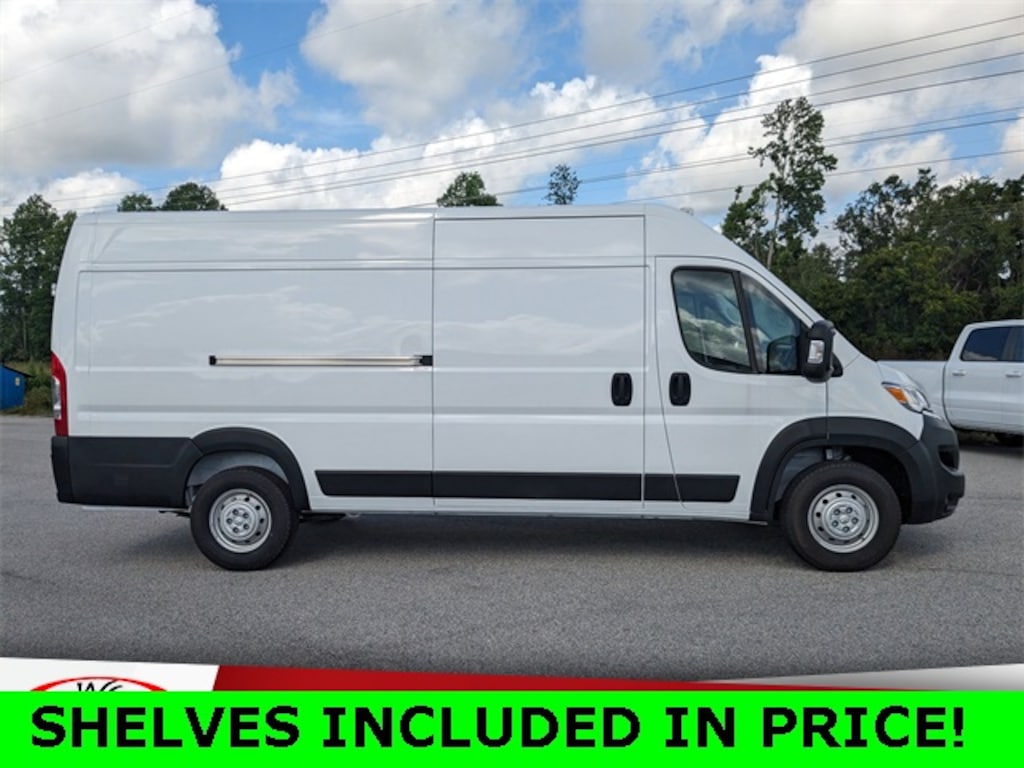 New 2023 Ram ProMaster PROMASTER 3500 CARGO VAN HIGH ROOF 159' WB EXT Cargo Van