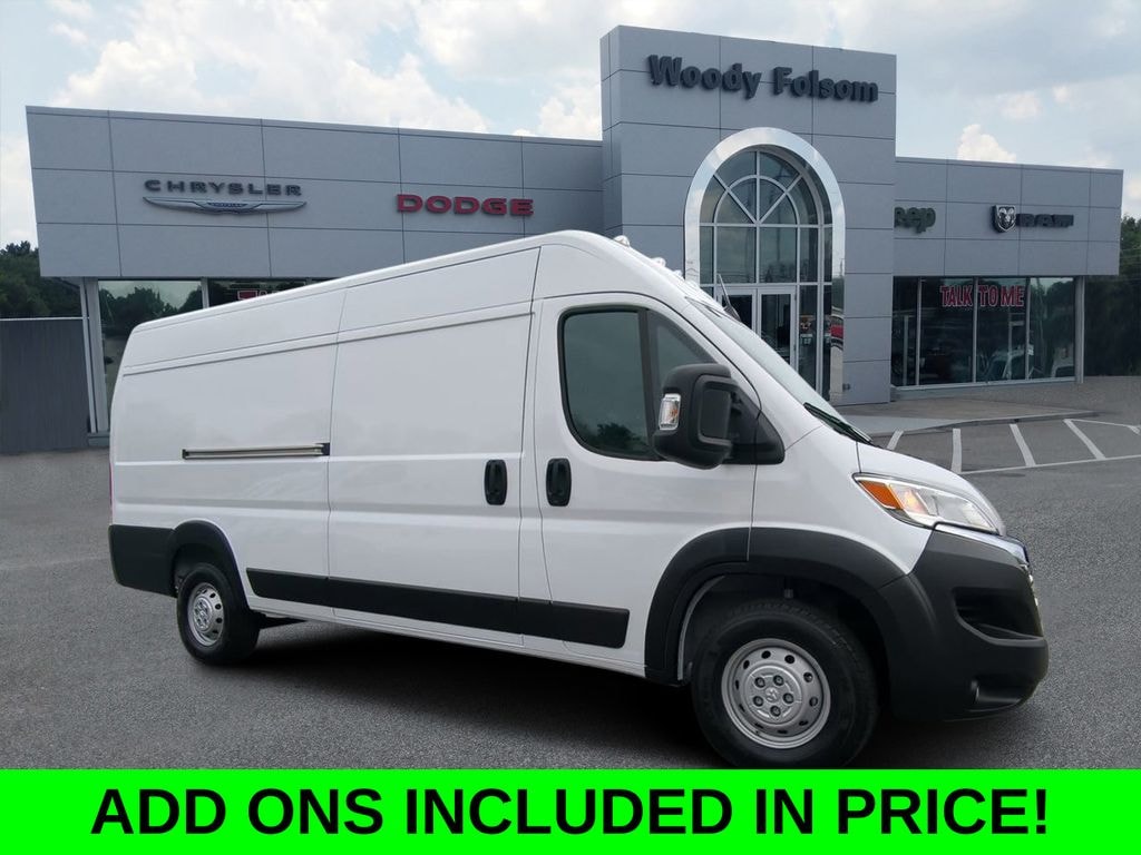 New 2023 Ram ProMaster PROMASTER 3500 CARGO VAN HIGH ROOF 159' WB EXT Cargo Van