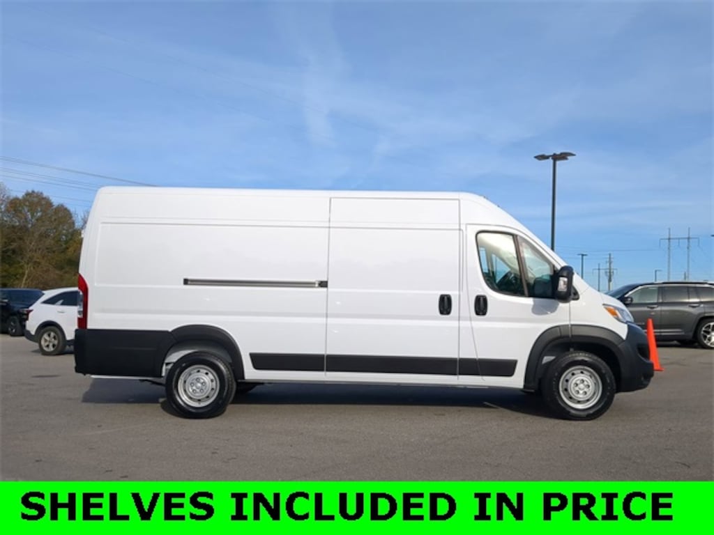 New 2023 Ram ProMaster PROMASTER 3500 CARGO VAN HIGH ROOF 159' WB EXT Cargo Van