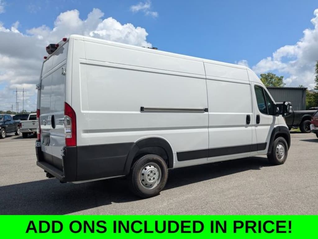 New 2023 Ram ProMaster PROMASTER 3500 CARGO VAN HIGH ROOF 159' WB EXT Cargo Van