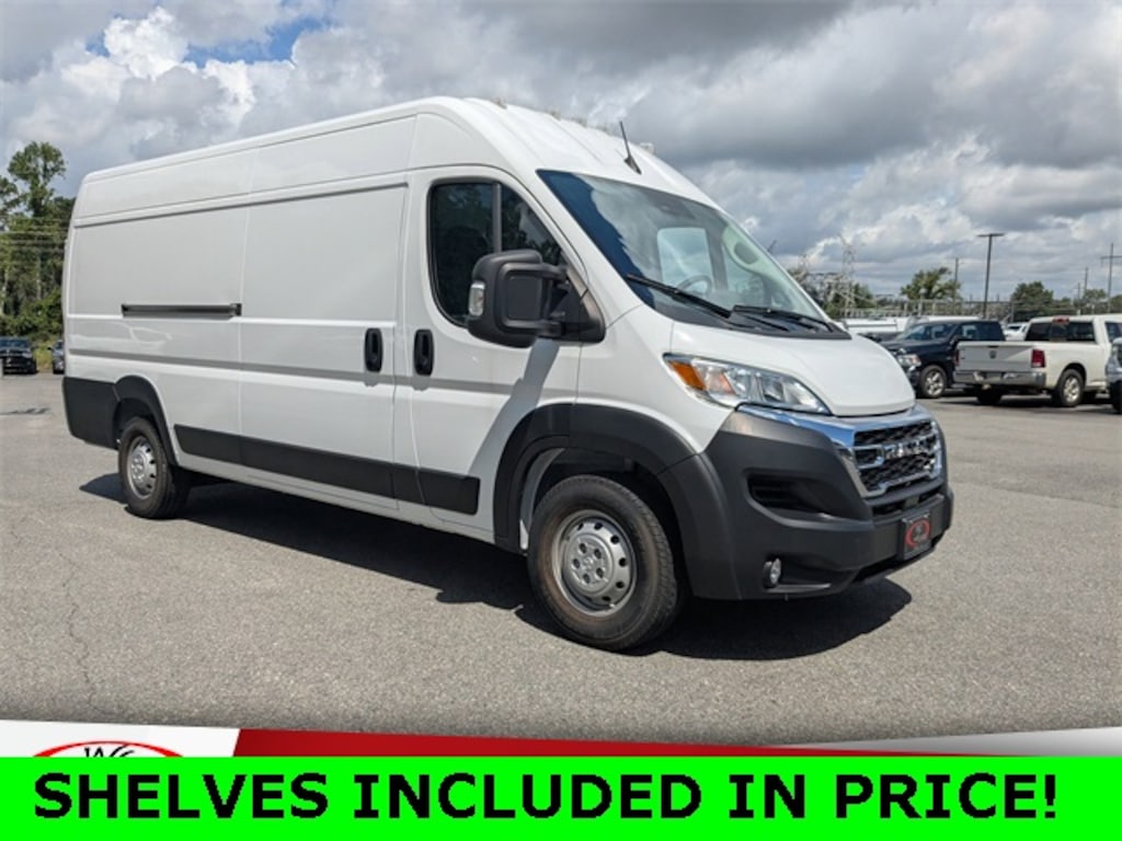 New 2023 Ram ProMaster PROMASTER 3500 CARGO VAN HIGH ROOF 159' WB EXT Cargo Van