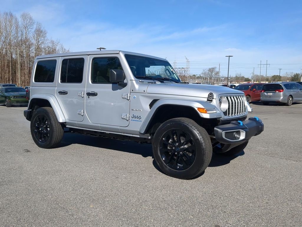 New 2024 Jeep Wrangler 4xe 4-DOOR SAHARA Sport Utility