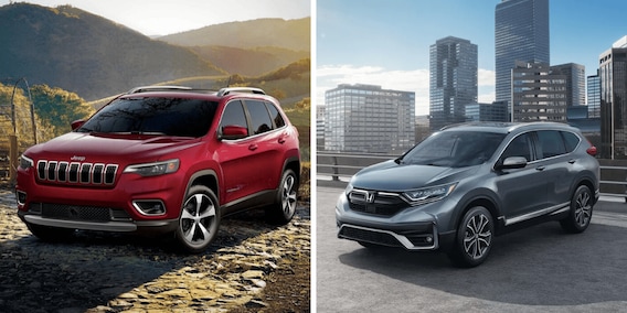 Compare The Jeep Cherokee Vs Honda Cr V Vidalia Ga