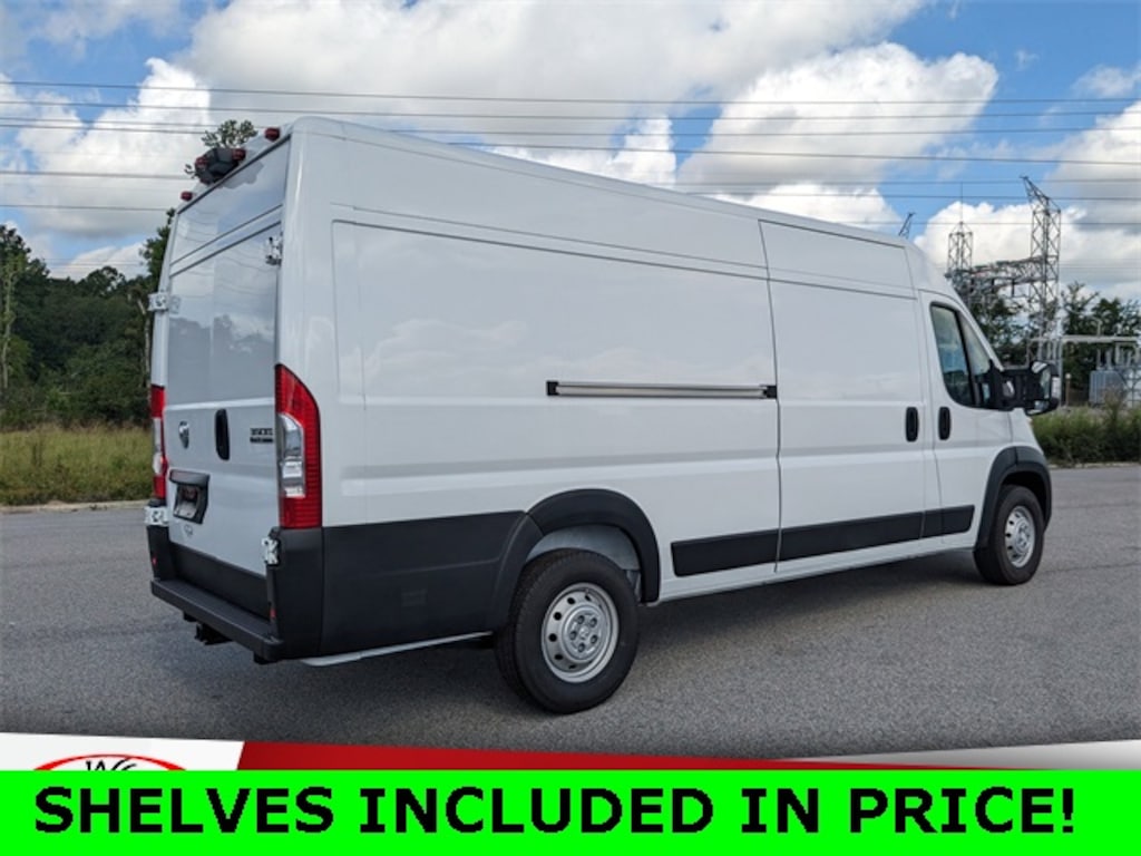 New 2023 Ram ProMaster PROMASTER 3500 CARGO VAN HIGH ROOF 159' WB EXT Cargo Van
