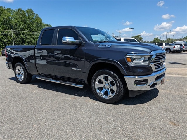 Used 2021 RAM Ram 1500 Pickup Laramie with VIN 1C6SRFDT8MN715422 for sale in Vidalia, GA