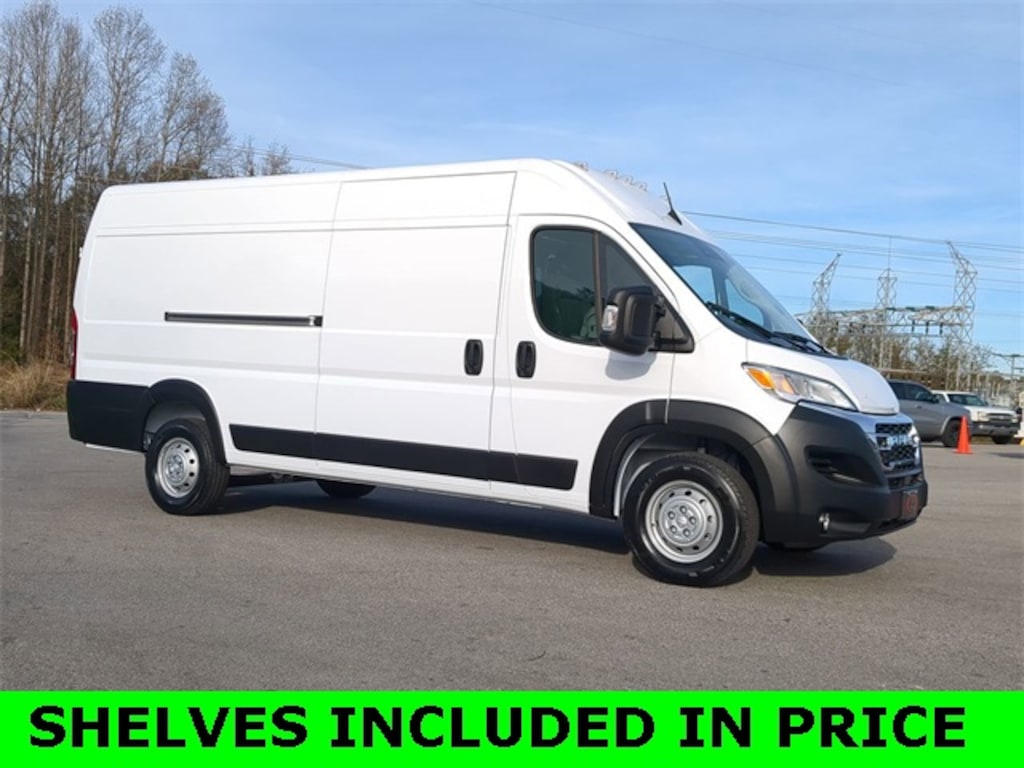 New 2023 Ram ProMaster PROMASTER 3500 CARGO VAN HIGH ROOF 159' WB EXT Cargo Van