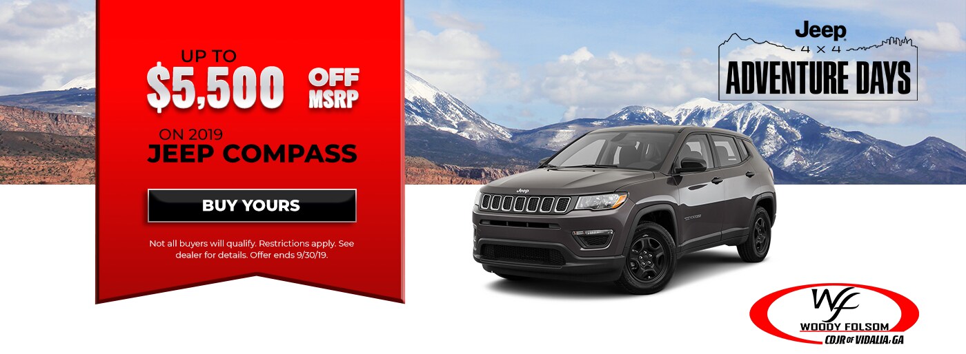 Chrysler Dodge Jeep RAM Dealer Woody Folsom CDJR of Vidalia