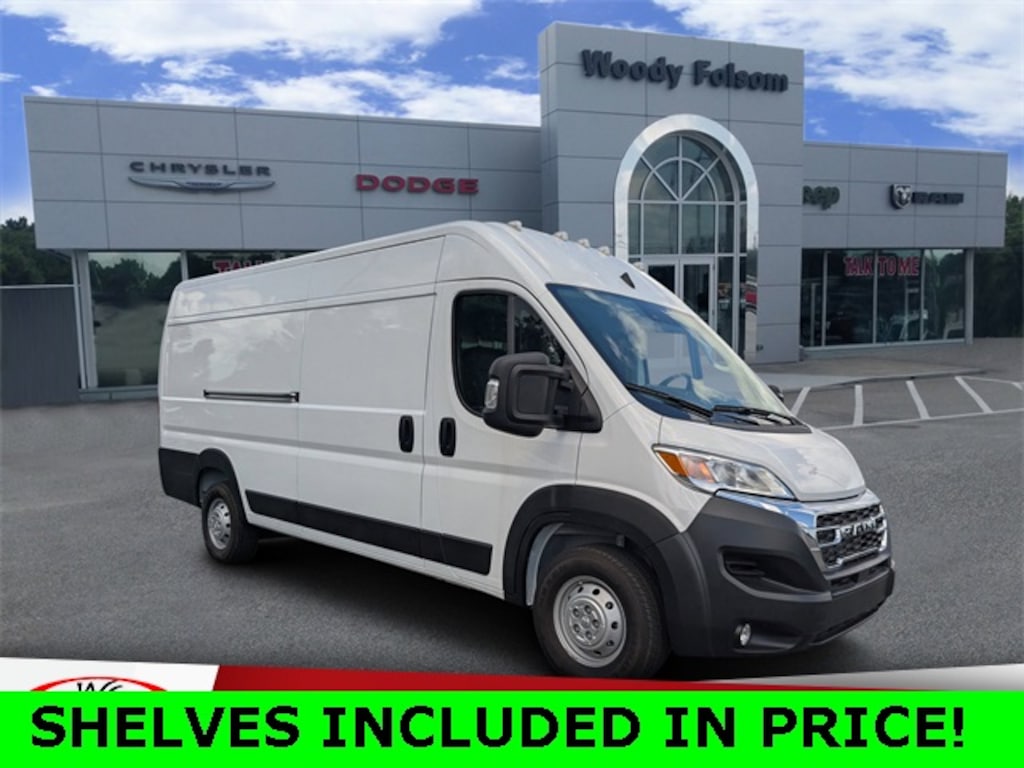 New 2023 Ram ProMaster PROMASTER 3500 CARGO VAN HIGH ROOF 159' WB EXT Cargo Van