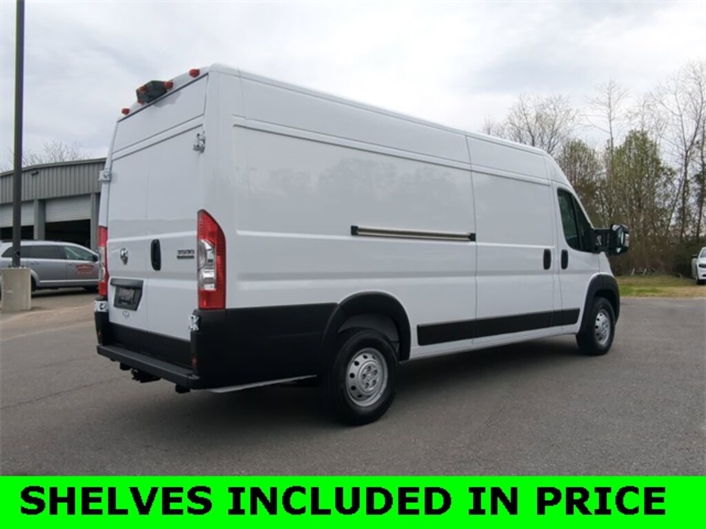New 2023 Ram ProMaster PROMASTER 3500 CARGO VAN HIGH ROOF 159' WB EXT Cargo Van