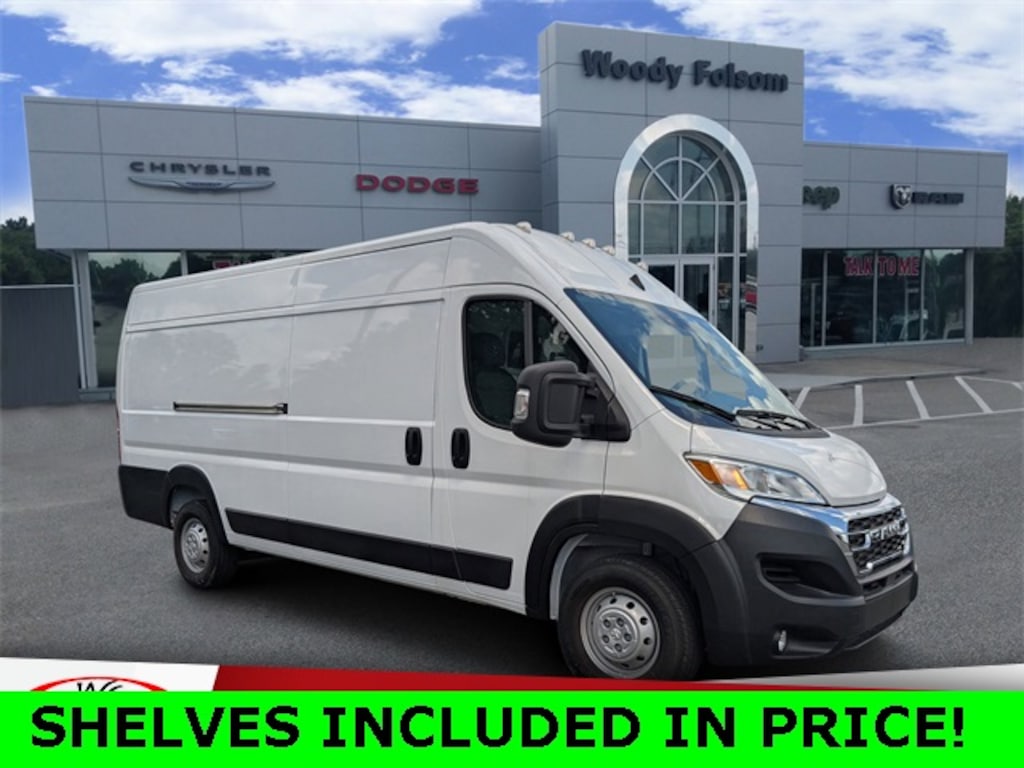 New 2023 Ram ProMaster PROMASTER 3500 CARGO VAN HIGH ROOF 159' WB EXT Cargo Van