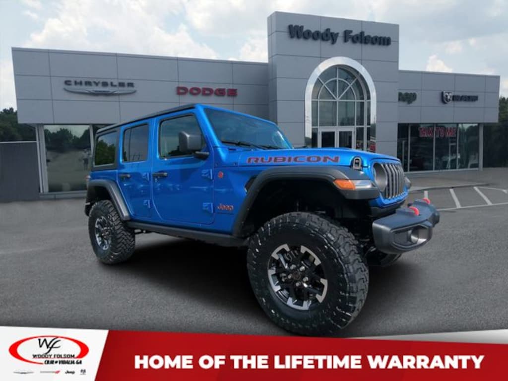 New 2024 Jeep Wrangler 4-DOOR RUBICON Sport Utility