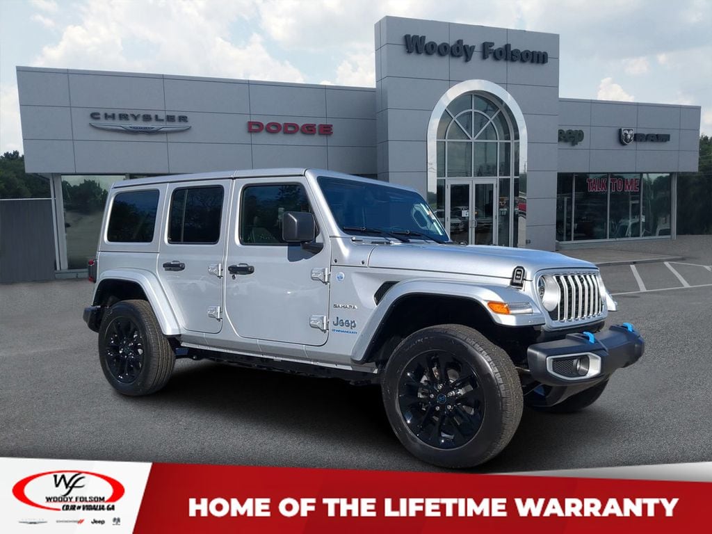New 2024 Jeep Wrangler 4xe 4-DOOR SAHARA Sport Utility