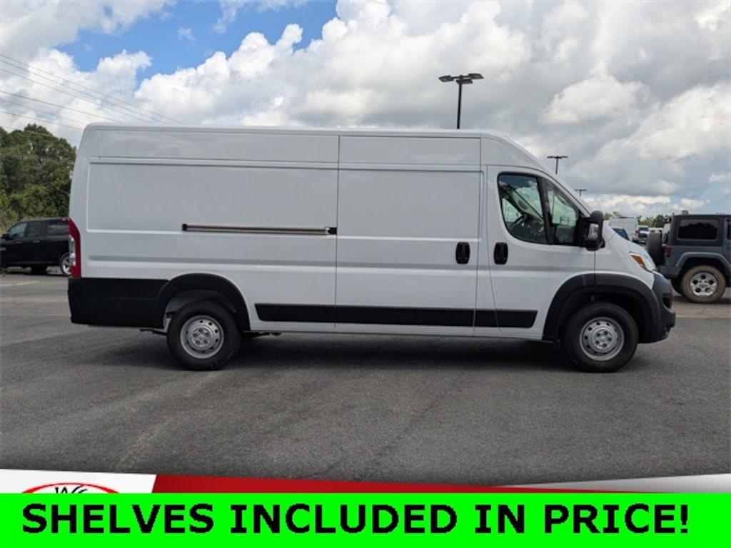New 2023 Ram ProMaster PROMASTER 3500 CARGO VAN HIGH ROOF 159' WB EXT Cargo Van