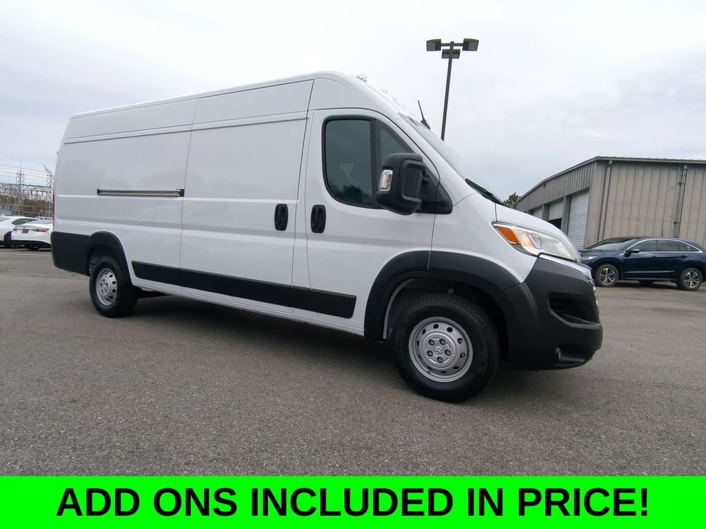 New 2023 Ram ProMaster PROMASTER 3500 CARGO VAN HIGH ROOF 159' WB EXT Cargo Van