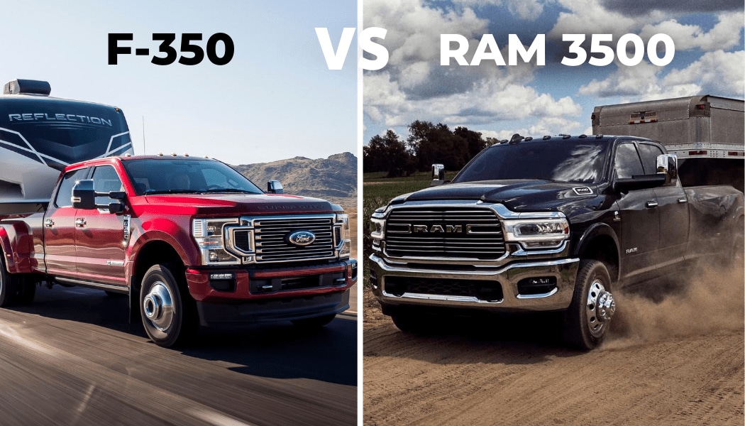 Compare the Ford F350 vs Ram 3500 Trucks in Baxley, GA