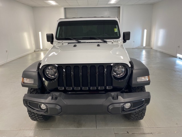 Used 2022 Jeep Wrangler Unlimited Willys with VIN 1C4HJXDG7NW185457 for sale in Baxley, GA