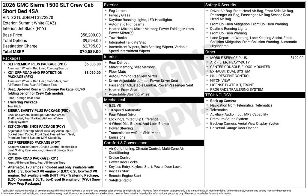 2026 GMC Sierra 1500 SLT - Photo 21