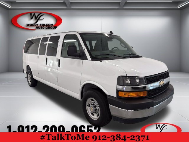 Used 2025 Chevrolet Express Cargo 3500 LT Van Extended Passenger Van