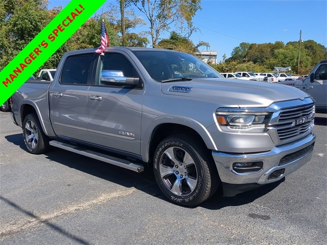 Used 2022 RAM Ram 1500 Pickup Laramie with VIN 1C6RREJT6NN337048 for sale in Douglas, GA