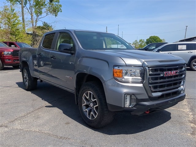 Used 2021 GMC Canyon AT4 with VIN 1GTG6FEN2M1277558 for sale in Douglas, GA