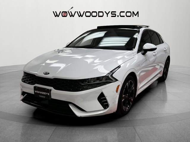 Certified 2021 Kia K5 EX with VIN 5XXG34J26MG014731 for sale in Kansas City