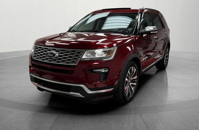Certified 2018 Ford Explorer Platinum with VIN 1FM5K8HT0JGA94706 for sale in Kansas City