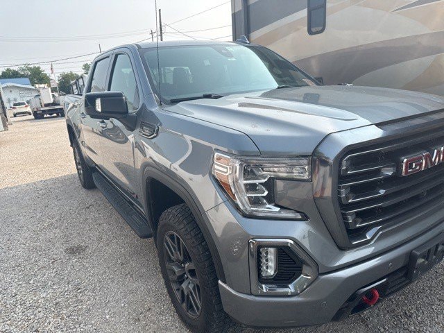 Certified 2021 GMC Sierra 1500 AT4 with VIN 1GTP9EEL7MZ307428 for sale in Kansas City