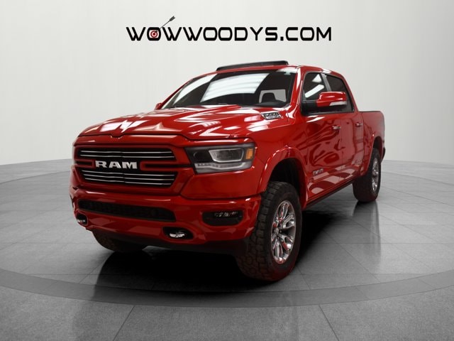 Certified 2021 RAM Ram 1500 Pickup Laramie with VIN 1C6SRFJT1MN506978 for sale in Chillicothe, MO