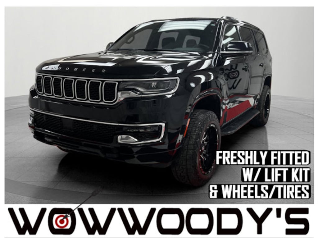 Used 2023 Jeep Wagoneer 4x4 4x4 3.0L I6 Hurricane SO Twin Turbo HD Tow Package