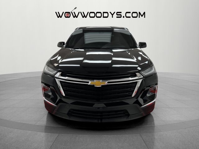 Certified 2023 Chevrolet Traverse LS with VIN 1GNEVFKW3PJ215234 for sale in Kansas City