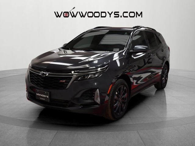 Certified 2022 Chevrolet Equinox RS with VIN 3GNAXWEV8NS235681 for sale in Kansas City